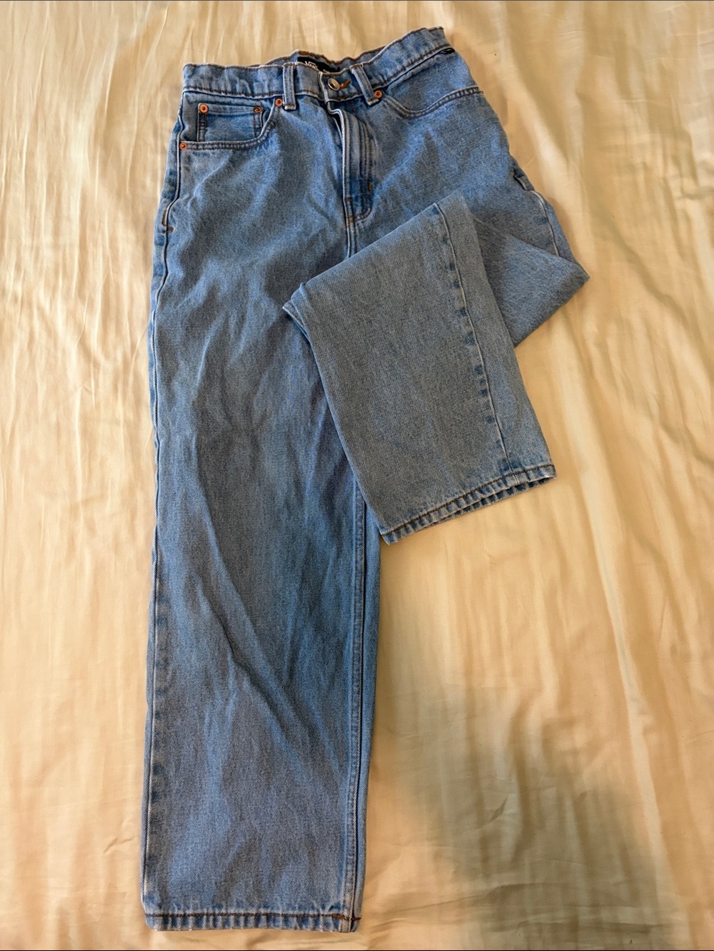 Vans Light Blue Baggy Fit Denim Jeans